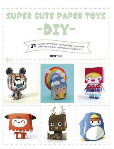 Super Cute Paper Toys - DIY