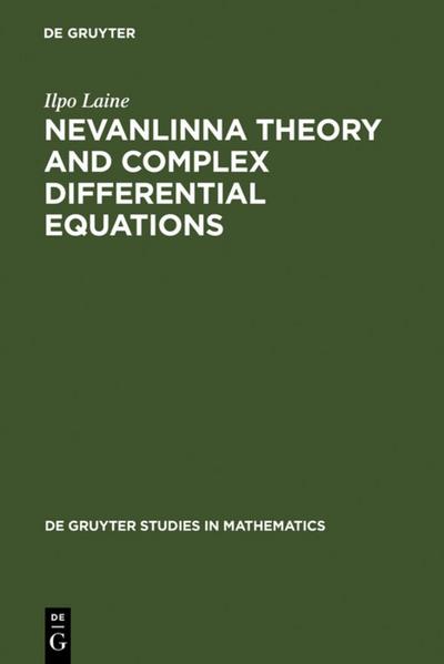 Nevanlinna Theory and Complex Differential Equations