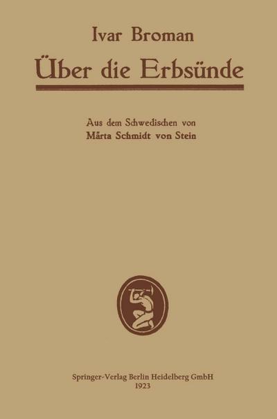 Über die Erbsünde