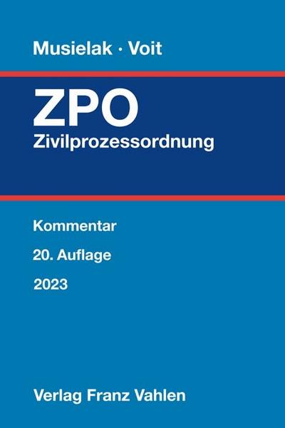 ZPO/Zivilprozessordnung