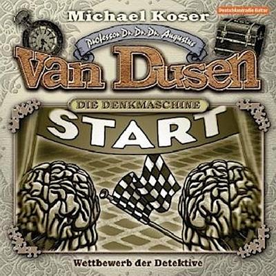 Professor van Dusen - Wettbewerb der Detektive (Neuauflage), 1 Audio-CD