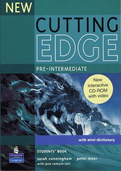 Cutting Edge, Pre-Intermediate, New edition Students’ Book, w. CD-ROM