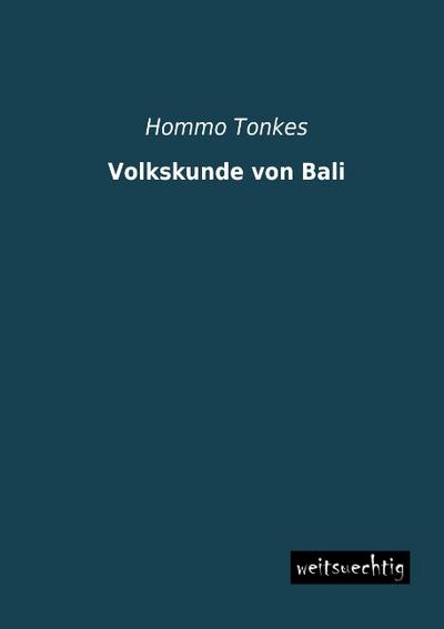 Volkskunde von Bali