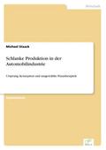 Schlanke Produktion in der Automobilindustrie