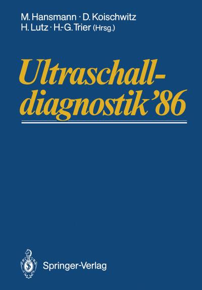 Ultraschalldiagnostik ’86
