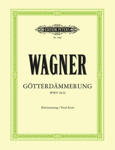 Wagner, R: Götterdämmerung Wwv 86d (Vocal Score)