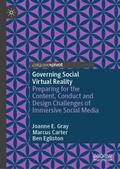 Governing Social Virtual Reality