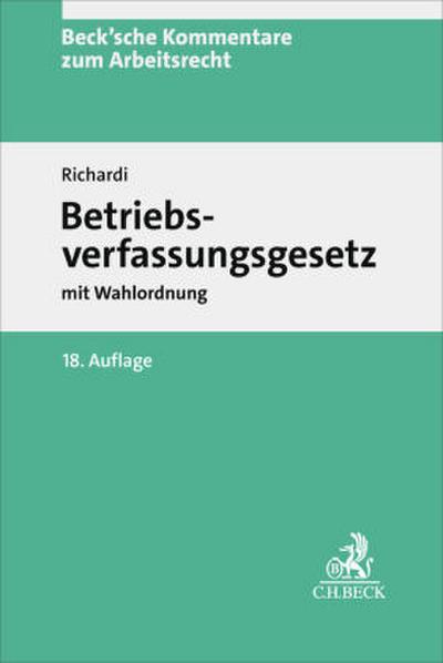 Betriebsverfassungsgesetz. BetrVG