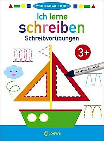 Wisch und wieder weg - Ich lerne schreiben - Schreibvorübungen