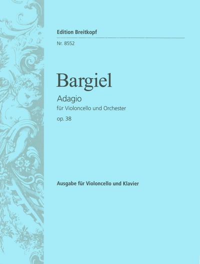 Adagio op.38für Violoncello und Orchester