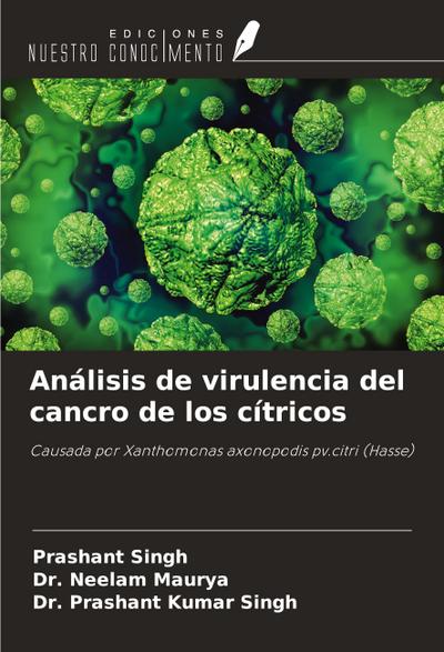 Análisis de virulencia del cancro de los cítricos