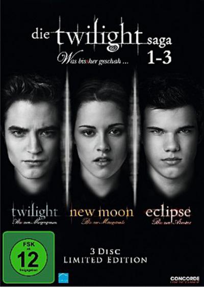 Die Twilight Saga 1-3 - Was bis(s)her geschah... [Limited Edition] [3 DVDs]