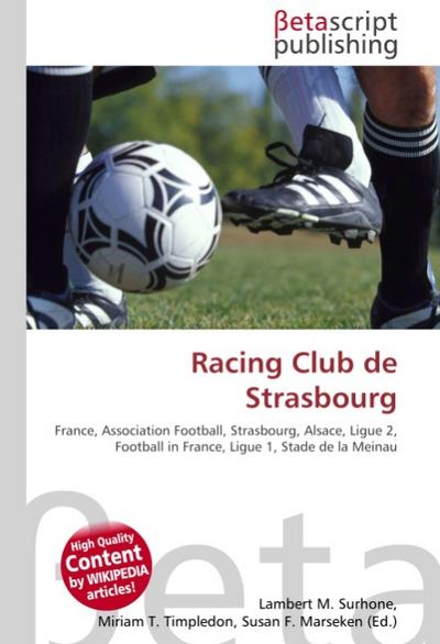 Racing Club de Strasbourg - Lambert M Surhone