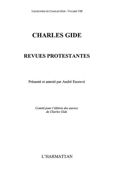 Charles gide vol.8