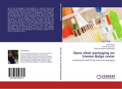 Nano silver packaging on Iranian Bulga caviar