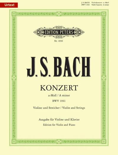 Violin Concerto in A minor BWV 1041