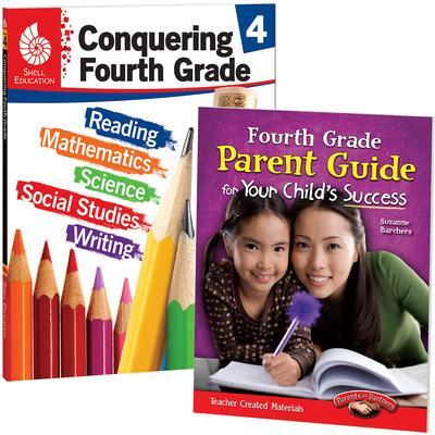 Conquering Fourth Grade Together: 2-Book Set