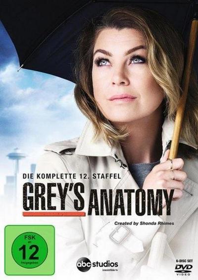 Grey’s Anatomy, Die jungen Ärzte. Staffel.12, 6 DVDs