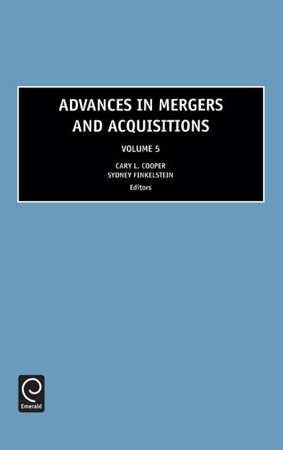 Advances in Mergers and Acquisitions