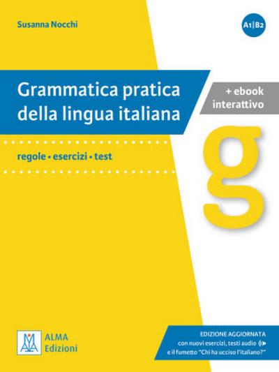 Grammatica pratica della lingua italiana, m. 1 Buch, m. 1 Beilage