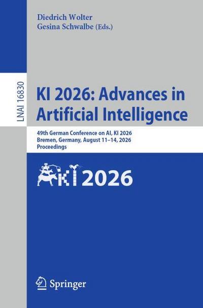 KI 2026: Advances in Artificial Intelligence