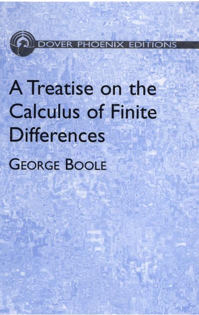 A Treatise on the Calculus of Finite Differences