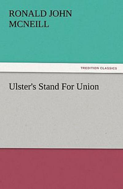 Ulster’s Stand For Union