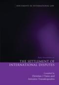 Settlement of International Disputes