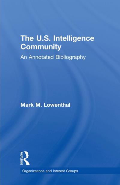 The U.S. Intelligence Community