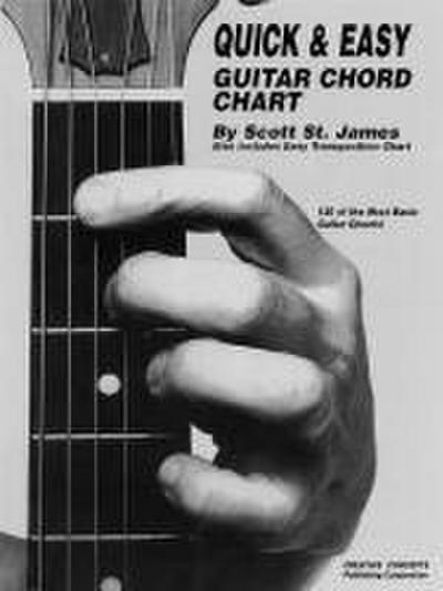James, S: Quick and Easy Guitar Chord Chart