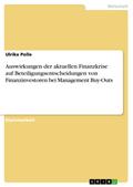 Auswirkungen der aktuellen Finanzkrise auf Beteili