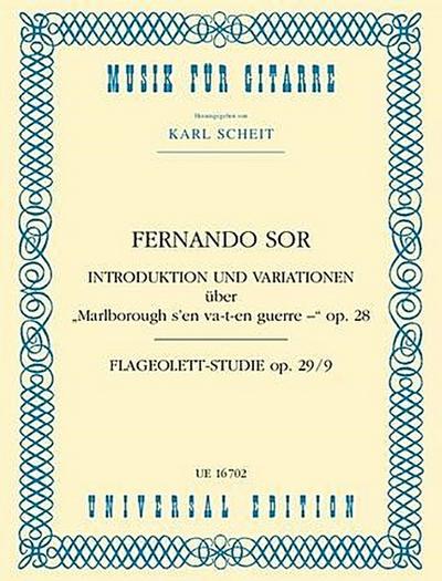 Introduktion und Variationen über "Malborough s’en va-t-en guerre-"