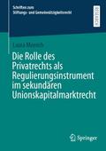 Die Rolle des Privatrechts als Regulierungsinstrum ...
