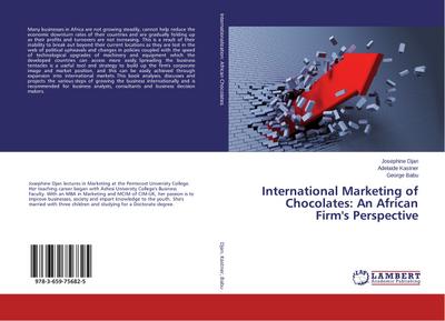 International Marketing of Chocolates: An African Firm’s Perspective