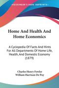 Home And Health And Home Economics