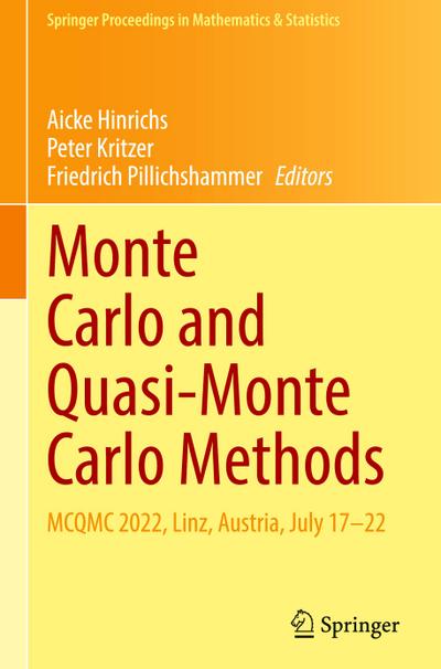 Monte Carlo and Quasi-Monte Carlo Methods