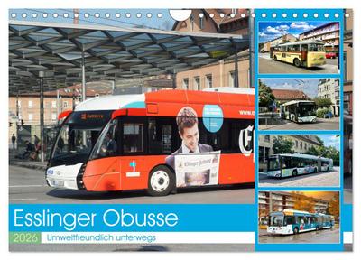 Esslinger Obusse (Wandkalender 2026 DIN A4 quer), CALVENDO Monatskalender