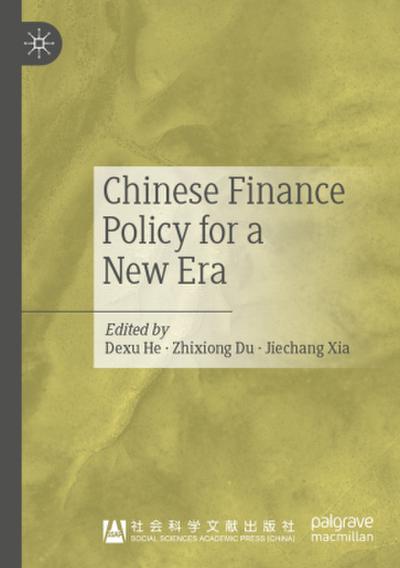 Chinese Finance Policy for a New Era