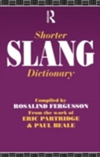 Shorter Slang Dictionary