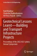 Geotechnical Lessons LearntBuilding and Transport 