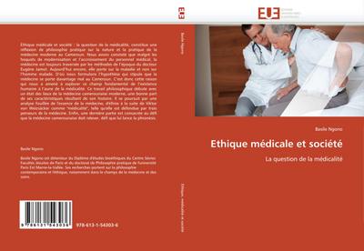 Ethique médicale et société - Basile Ngono