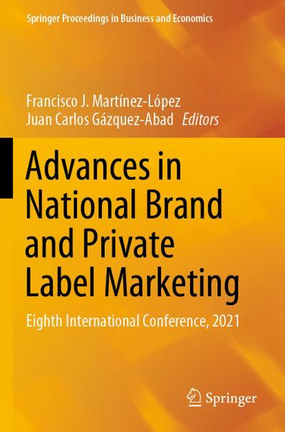 Advances in National Brand and Private Label Marketing