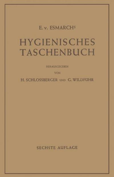Hygienisches ?aschenbuch