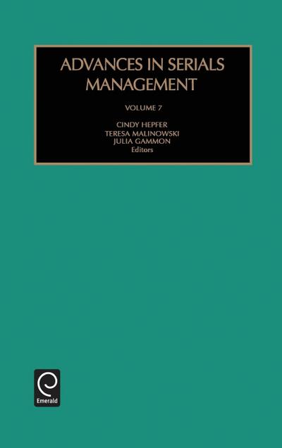 Advances in Serials Management