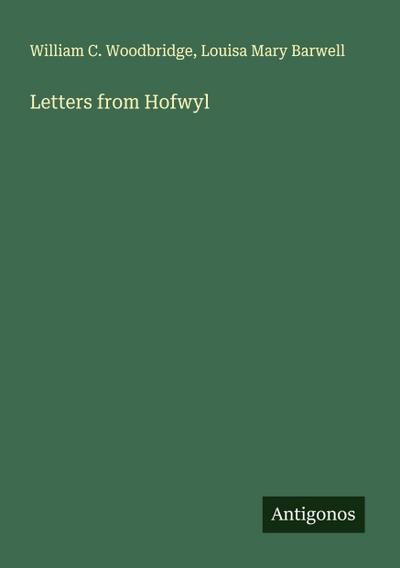 Letters from Hofwyl