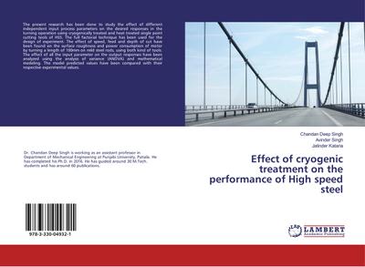 Effect of cryogenic treatment on the performance of High speed steel