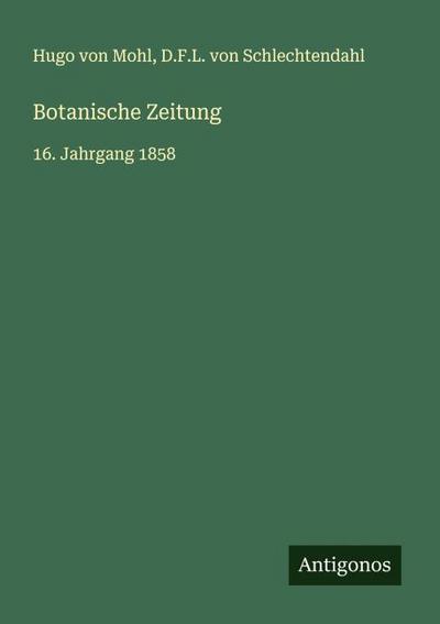 Botanische Zeitung