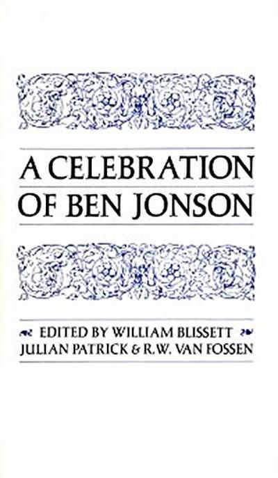A Celebration of Ben Jonson