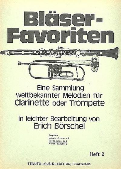 Bläser-Favoriten Band 22. Stimme in B