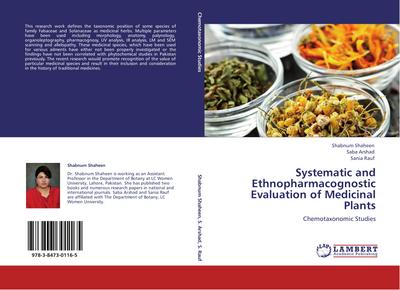 Systematic and Ethnopharmacognostic Evaluation of Medicinal Plants